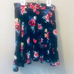 Floral Skater Skirt